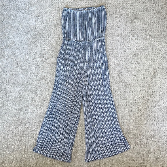 Elan Pants - Elan Strapless Jumpsuit